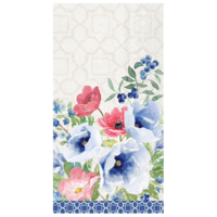 Napkin Guest Paper Indigo Bouquet