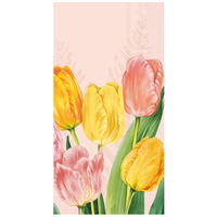 Napkin Guest Paper Spring Tulips