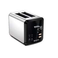 KRUPS Digital Stainless Steel 2-Slot Memory Toaster