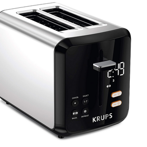 Krups KRUPS Digital Stainless Steel 2-Slot Memory Toaster
