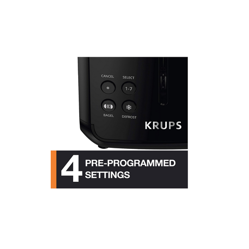 Krups KRUPS Digital Stainless Steel 2-Slot Memory Toaster