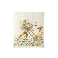 Swedish Cloth Flower Bike