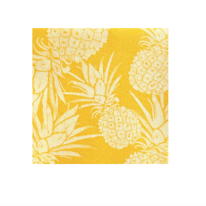 Napkin Dinner PAVIOT Ananas Yellow