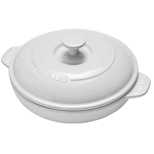 Staub Brie Baker White Staub