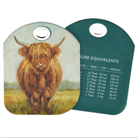 Bowl Scraper Highland Cow
