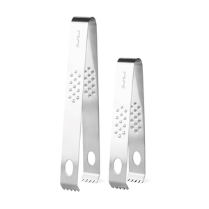 Final Touch Stainless Steel Tongs Set of 2