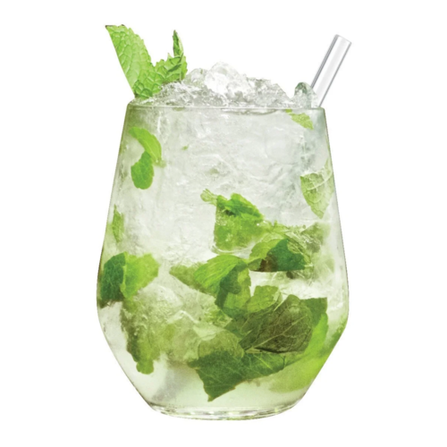 Final Touch Glass Straws Set of 4