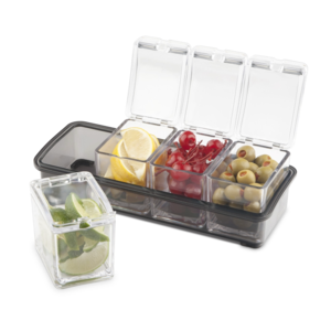 Final Touch Garnish Bar Caddy 5 Piece