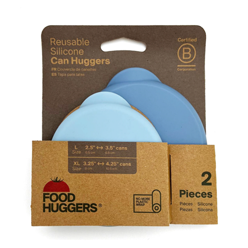 Food Huggers Can Huggers Food Savers Set of 2