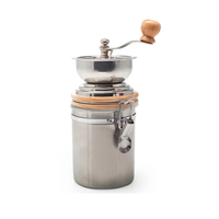Adjustable Coffee Grinder and Storage Canister