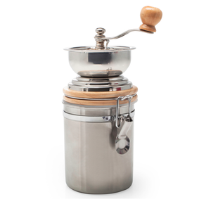 Café Culture Adjustable Coffee Grinder and Storage Canister