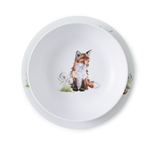 Wrendale Wrendale Woodland Animals Plate & Bowl Set