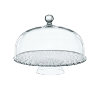 Bossa Nova Tea Time Cake Plate with Dome