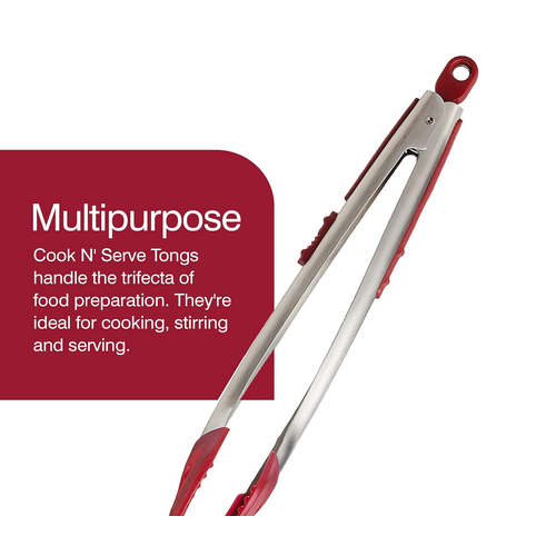 Zyliss Zyliss Silicone Tipped Cook and Serve Tongs
