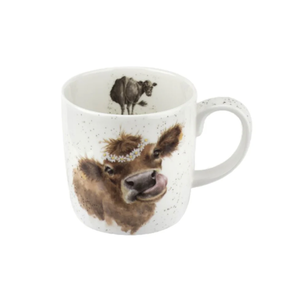 Wrendale Wrendale Mug Daisy Chain Cow 14oz