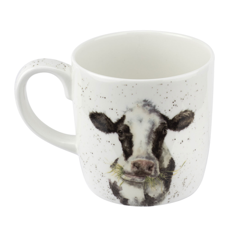 Wrendale Wrendale Mug Daisy Chain Cow 14oz