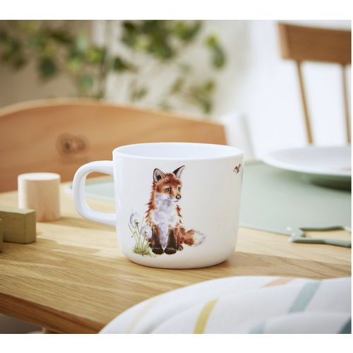 Wrendale Wrendale Handled Cup Little Wren Foxes 7oz Wrendale Wrendale Handled Cup Little Wren Foxes 7oz