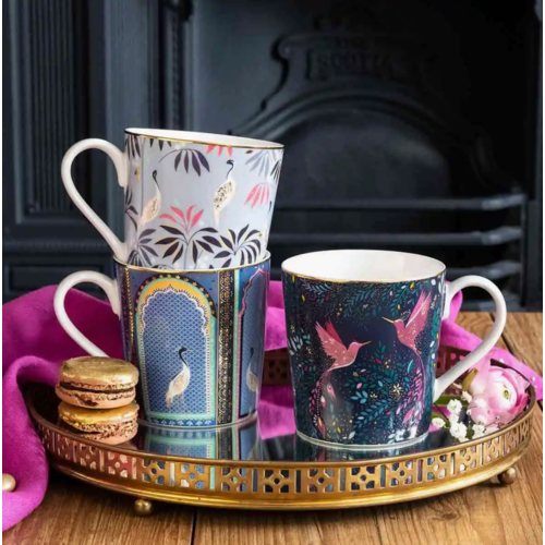 Portmeirion Mug Sara Miller Hummingbird Paradise