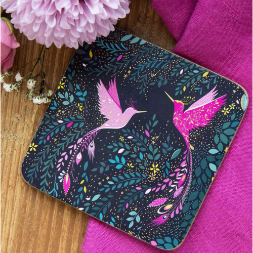 Pimpernel Coasters Sara Miller Hummingbird Set of 4