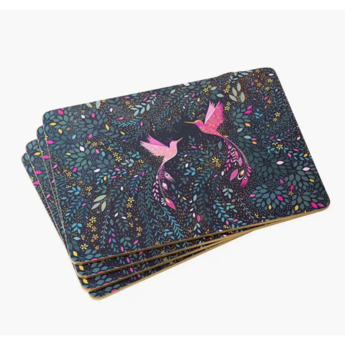 Pimpernel Placemats Sara Miller Hummingbird Set of 4