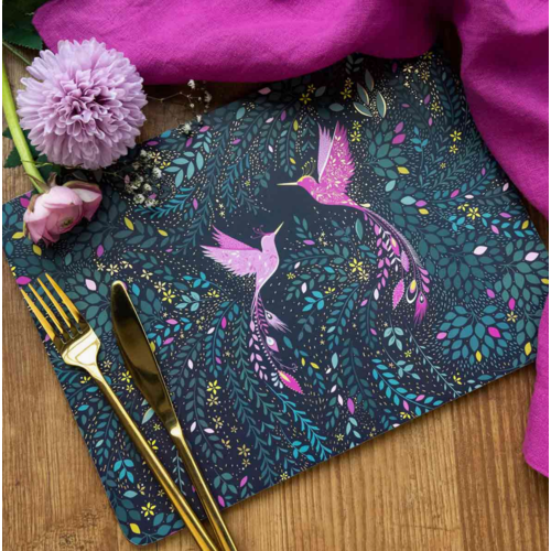 Pimpernel Placemats Sara Miller Hummingbird Set of 4