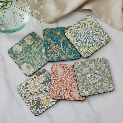 Pimpernel Coasters Morris & Co. Set of 6