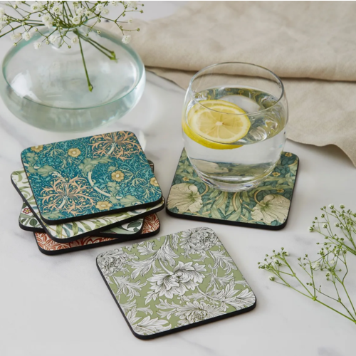 Pimpernel Coasters Morris & Co. Set of 6