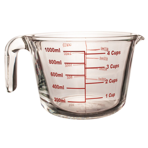 KITCHENBASICS Glass Measuring Cup 4 Cups