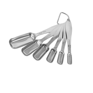 KITCHENBASICS Measuring Spoons for Spices Set of 6