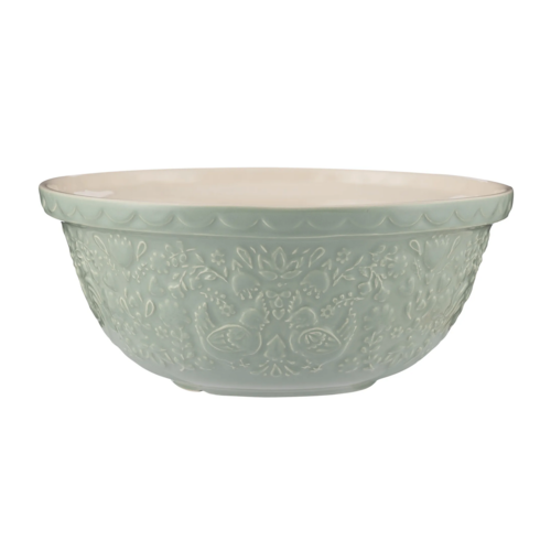 Mason Cash Mason Cash Mixing Bowl Green Home to Roost 29cm Mason Cash Mason Cash Mixing Bowl Green Home to Roost 29cm