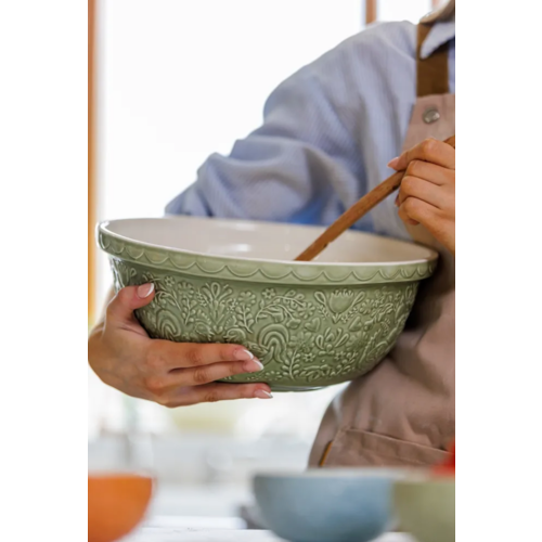 Mason Cash Mason Cash Mixing Bowl Green Home to Roost 29cm
