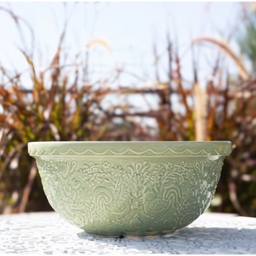 Mason Cash Mason Cash Mixing Bowl Green Home to Roost 29cm
