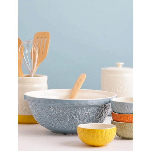 Mason Cash Mason Cash Mixing Bowl Blue Home to Roost 26cm
