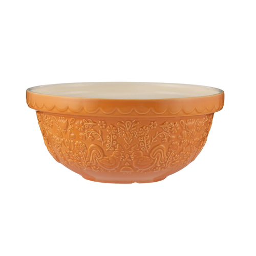 Mason Cash Mason Cash Mixing Bowl Orange Home to Roost 24cm Mason Cash Mason Cash Mixing Bowl Orange Home to Roost 24cm