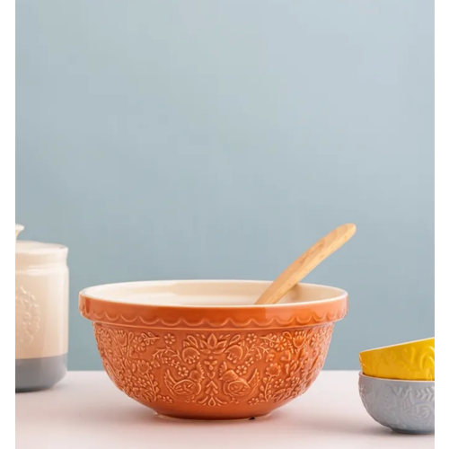 Mason Cash Mason Cash Mixing Bowl Orange Home to Roost 24cm