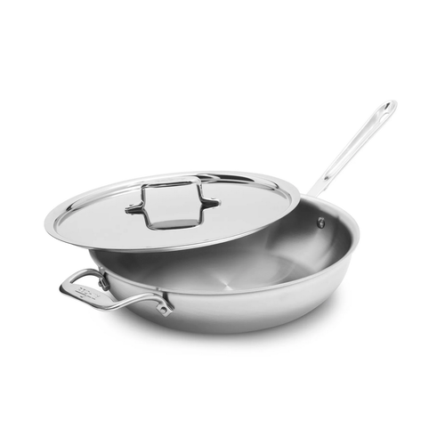 All Clad D3 Weeknight Pan 4Qt With Lid All Clad D3 Weeknight Pan 4Qt With Lid