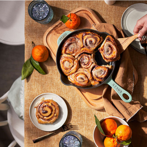 Staub Fry Pan Traditional Deep 22cm Eucalyptus Staub