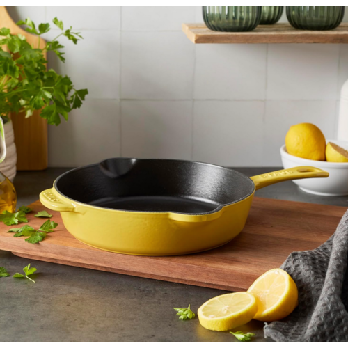Staub Fry Pan Traditional Deep 22cm Citron Staub