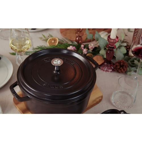 Staub Knob Adorned With Crystal By Swarovski Staub