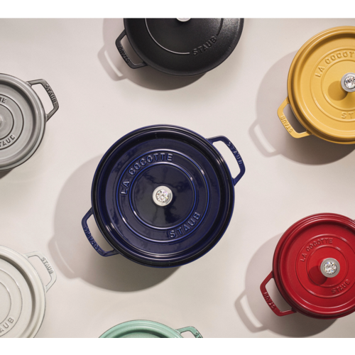 Staub Knob Adorned With Crystal By Swarovski Staub