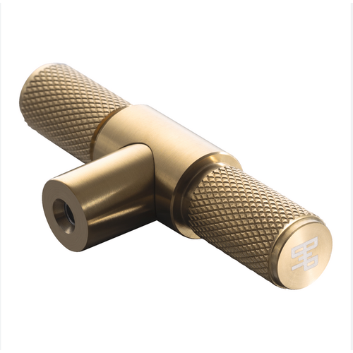 Staub Knob T-Bar Brass Staub