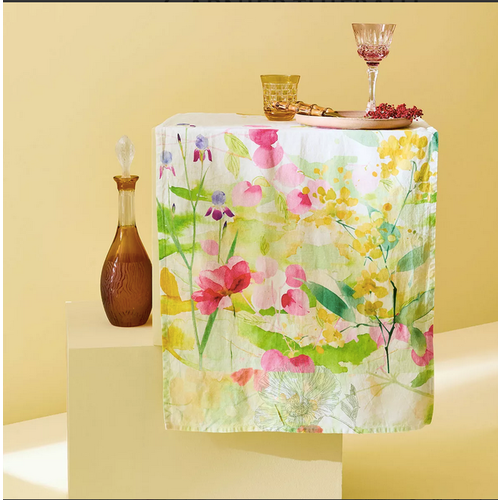 Garnier Thiebaut Garnier Thiebaut Table Runner Souffle Fleuri Printemps