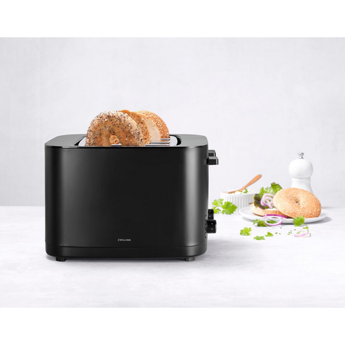 ZWILLING HENCKEL Zwilling Enfinigy Toaster Black 2 Slice