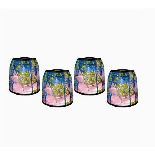 MODGY Luminary Lantern Oyster Bay & Water Activated LED Candles 4 Each