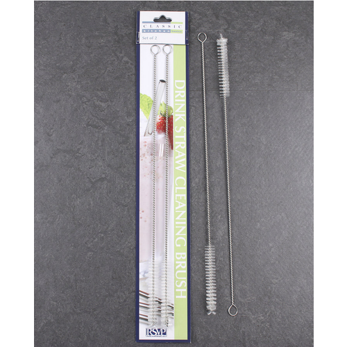 RSVP Drink Straw Cleaning Brush Set of 2 RSVP Drink Straw Cleaning Brush Set of 2