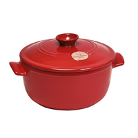 Emile Henry Round Stewpot Grand Cru Red 2.5L