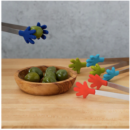 RSVP Mini Silicone Handy Tong