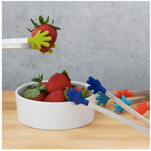 RSVP Mini Silicone Handy Tong