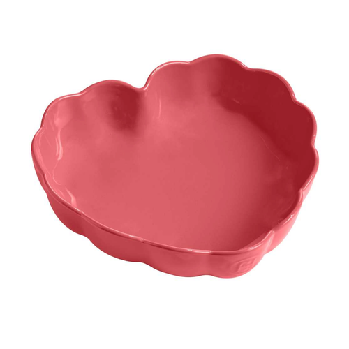 Emile Henry Emile Henry Madeleine Heart Shaped Dish Rose Candy Emile Henry Emile Henry Madeleine Heart Shaped Dish Rose Candy