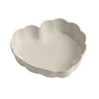 Emile Henry Madeleine Heart Shaped Dish Argile